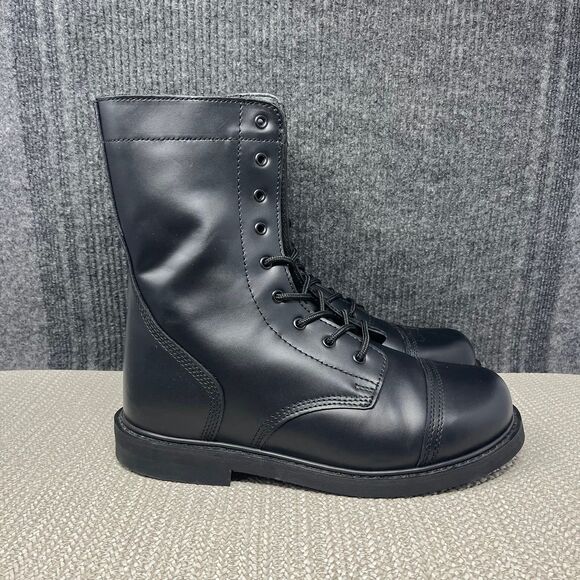 Rothco GI Type Combat Boots Black Leather Tactical Lace Up Mens Size 12 US main image 5